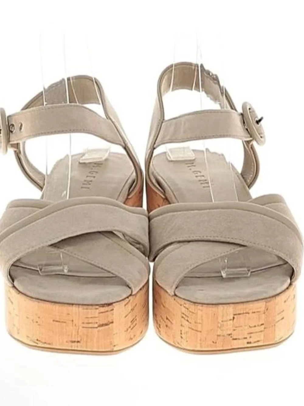 M.Gemi Angela Cork Platform Sandal